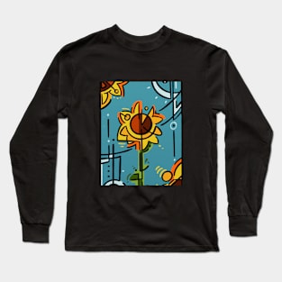 Sunflower Dreams Field Long Sleeve T-Shirt